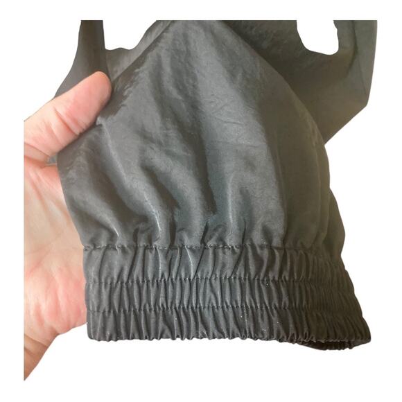 NWT ASOS Womens Size L Black Drawstring Waistband Shell Jogger‎ - Picture 3 of 6